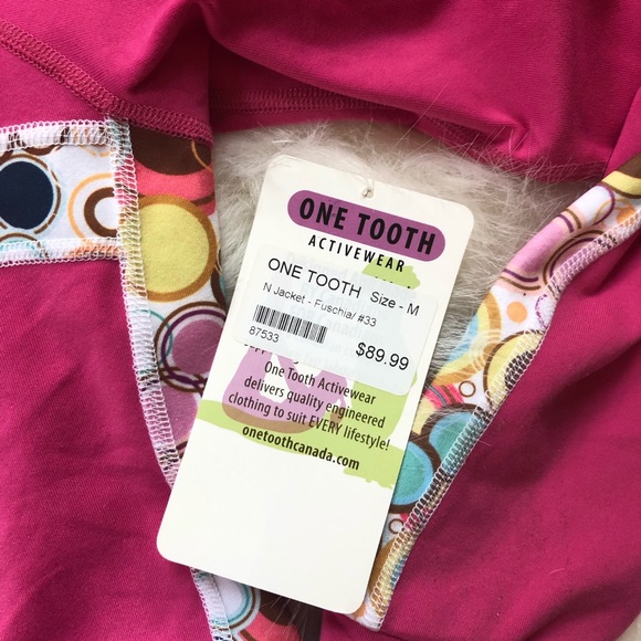 NWT One Tooth Activewear Jacket - Picture 3 of 9